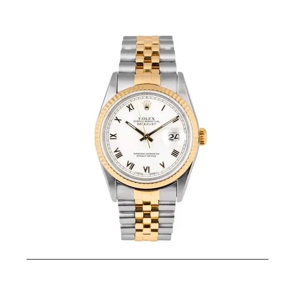 Rolex Montre Rolex DateJust 36 Rolesor 16233 automatique 36 mm circa 1993