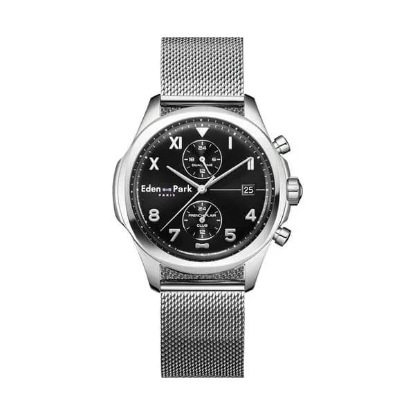 Eden Park Montre Eden Park Collection Club en Acier Argenté