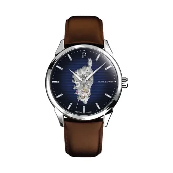 Pierre Lannier Montre Pierre Lannier Monarck Bleu