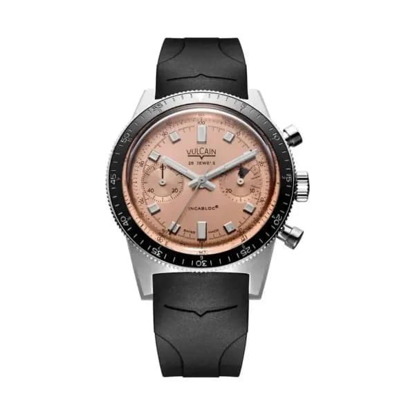 Vulcain Montre Skindiver Chronograph Saumon Edition limitée 590176A87
