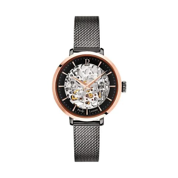 Pierre Lannier Montre Automatique Pierre Lannier en Acier Noir