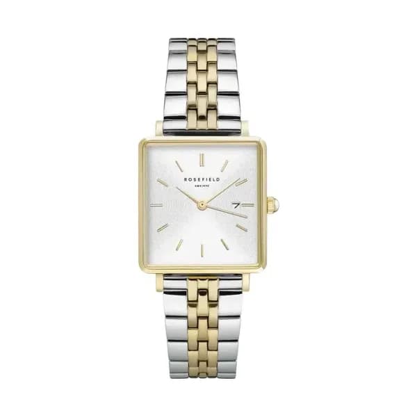 Rosefield Montre Rosefield the Boxy Blanc