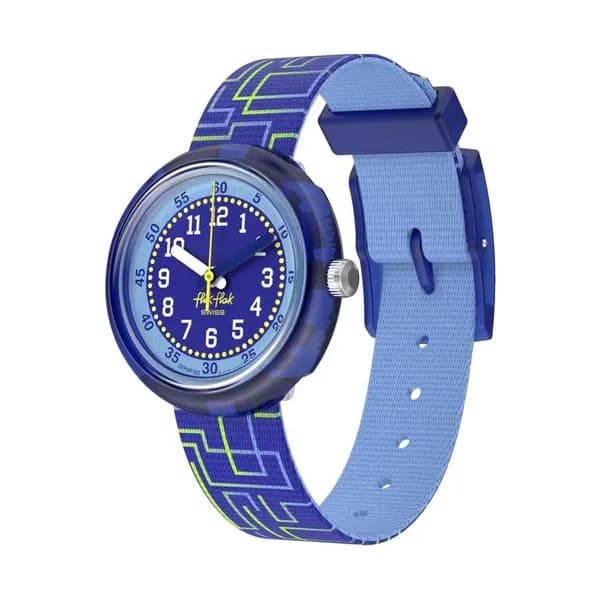 Flik Flak Montre Flik Flak en Plastique Bleu