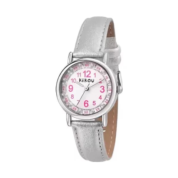 Kikou Montre Analogique Enfant Kikou Cuir Gris R4551105505