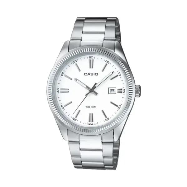 Casio Montre quartz Mixte Casio collection Blanc