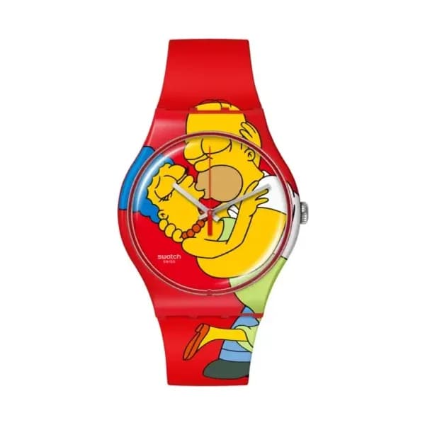 Swatch Montre Swatch x the Simpsons Sweet Embrace SO29Z120
