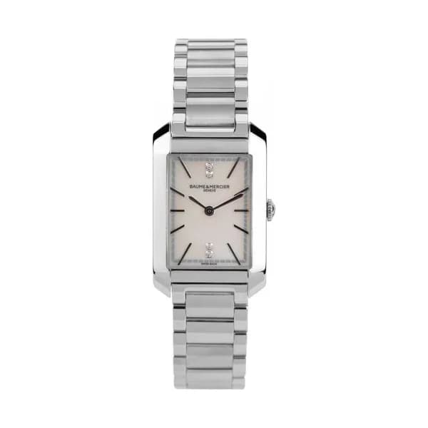 Baume & Mercier Montre Baume &amp; Mercier Hampton Lady Diamants quartz 22.2 x 34 mm Full Set 2020