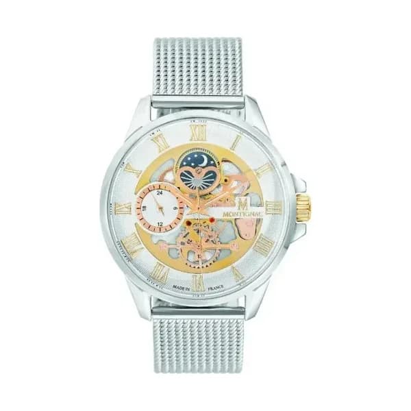 Montignac Montre Montignac Round Argenté