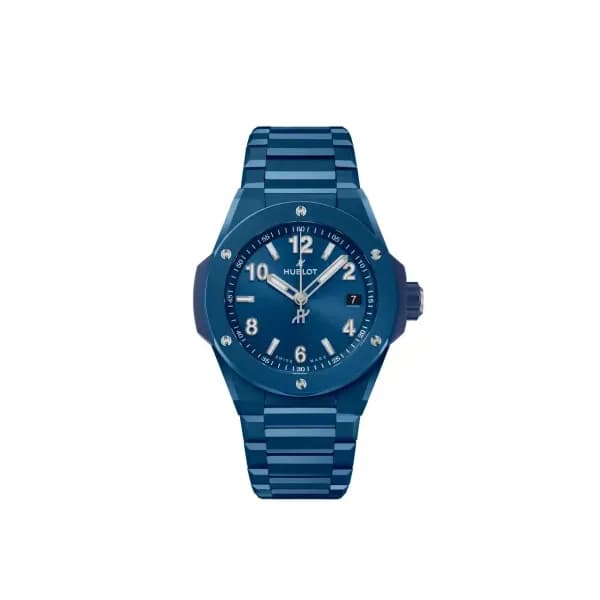 Hublot Integrated Time Only Blue Ceramic
