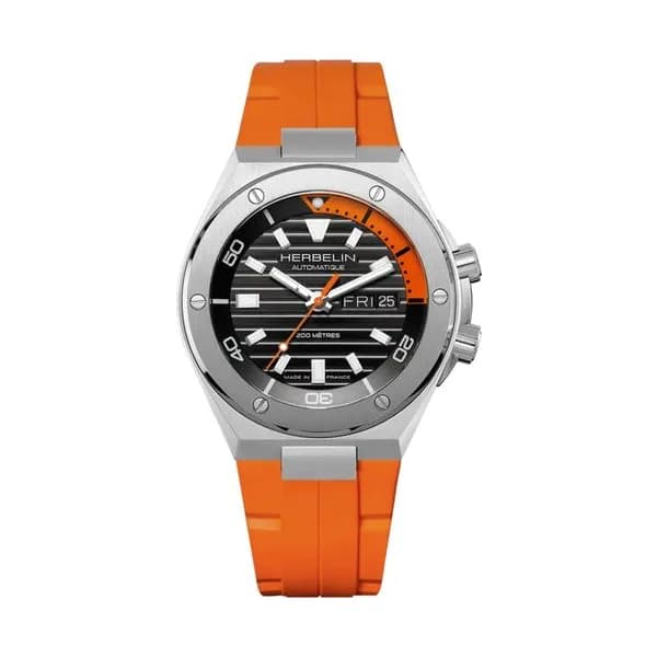 Michel Herbelin Montre Herbelin Cap Camarat Diver Automatic Homme Automatique Plongée - 1745A14CMD