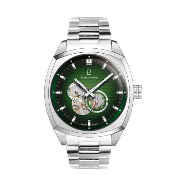 Pierre Lannier Montre Pierre Lannier Arcadius Vert