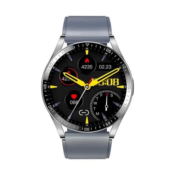 Smarty Montre Connectée Smarty Collection Race en Silicone Gris