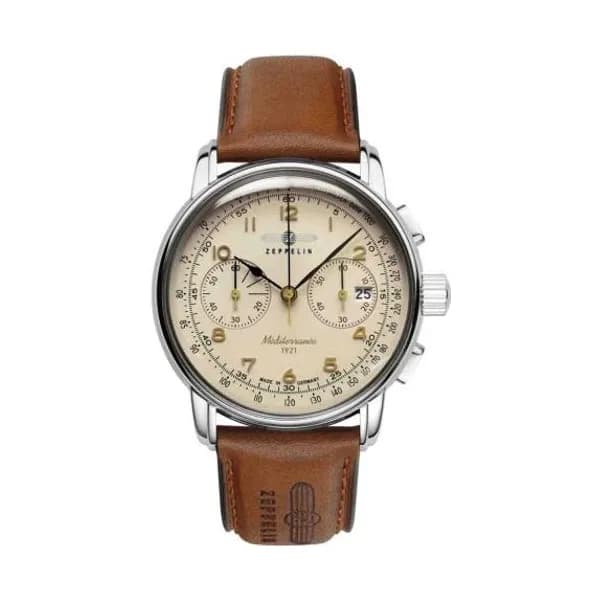 Zeppelin Montre Zeppelin Méditerranée Quartz Cadran Beige - 96705