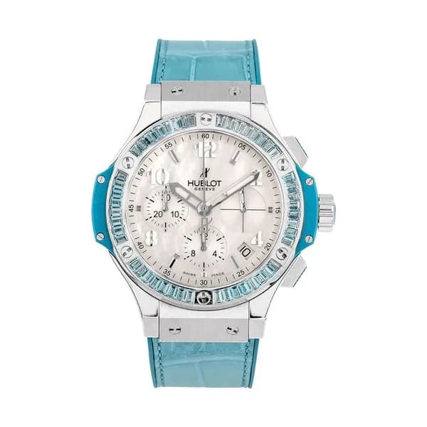 Hublot Montre Hublot Big Bang Tutti Frutti Blue Topaz automatique 41 mm Full Set