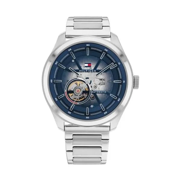 Tommy Hilfiger Montre Automatique Tommy Hilfiger en Acier Argenté