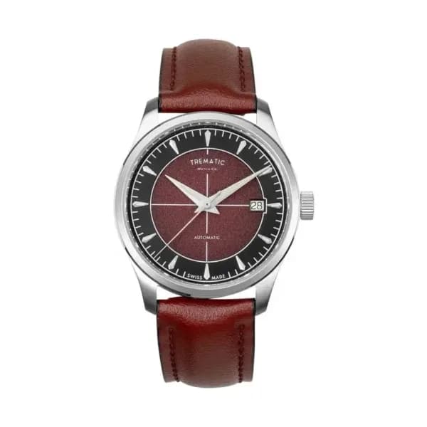 Trematic Montre ZY6 Borgogna 38 mm
