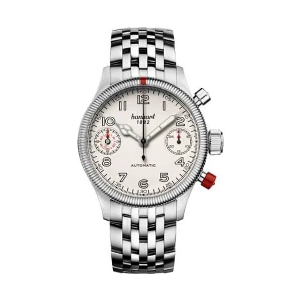 Hanhart Montre Hanhart Pioneer TwinDicator Automatique diamètre 45 mm- 731.200-6428