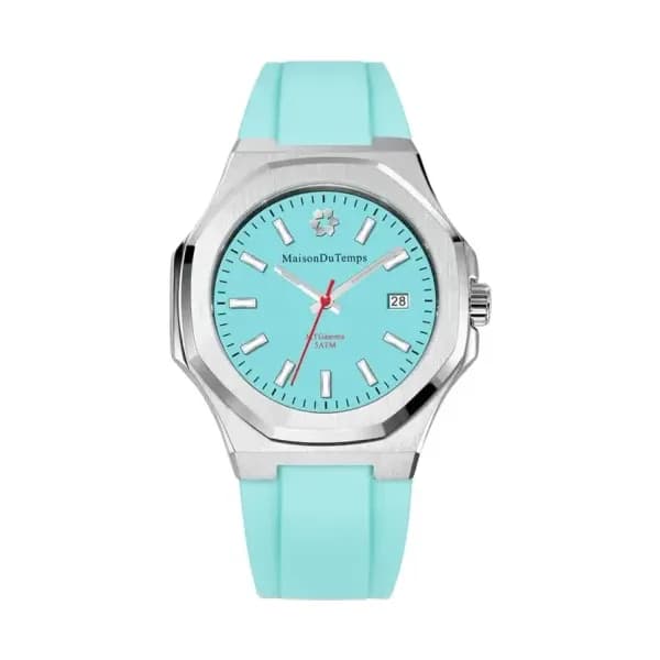 Maison du Temps Montre MTGamma Turquoise Silicone Turquoise