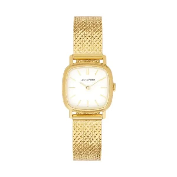 Louis Pion Montre quartz Femme Rose Blanc