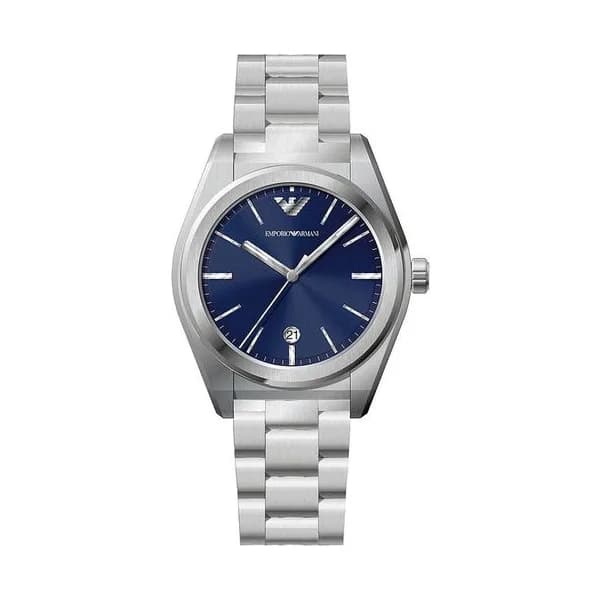 Emporio Armani Montre Emporio Armani Collection Federico en Acier Argenté