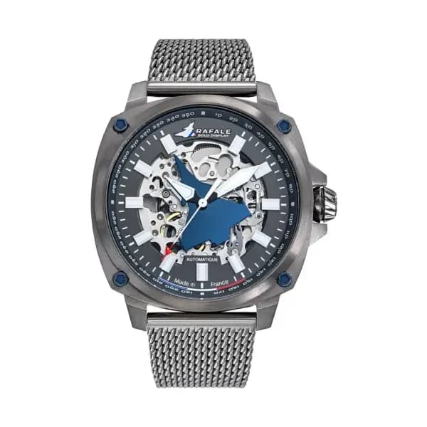 Patrouille de France Montre Rafale Solo Display PILOTE Automatique Acier Gun 666040