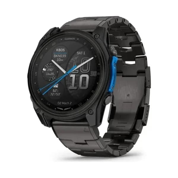 Garmin Montre Garmin D2 Mach 2 Carbon Gray DLC Bracelet Titanium 51mm