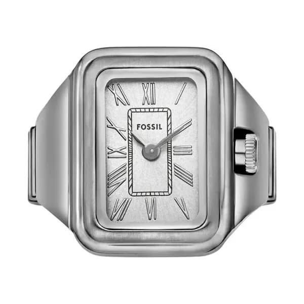 Fossil Montre Bague Fossil Raquel Watch Ring Argenté