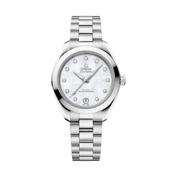 Omega Montre automatique Femme Seamaster Blanc