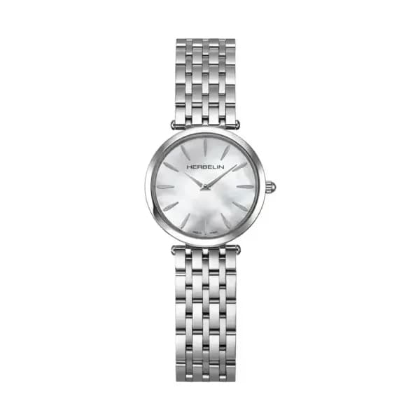 Michel Herbelin Montre Epsilon Quartz Nacre & Acier 17116B19