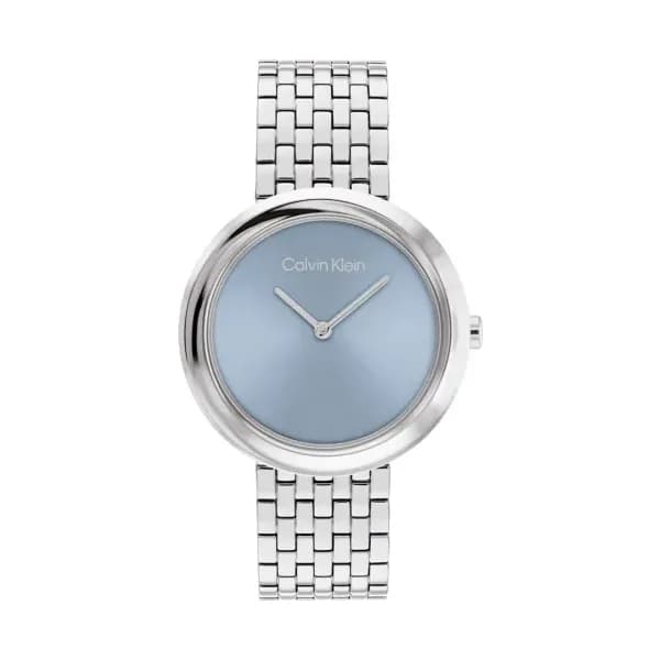 Calvin Klein Montre Calvin Klein Twisted Bezel Bleu