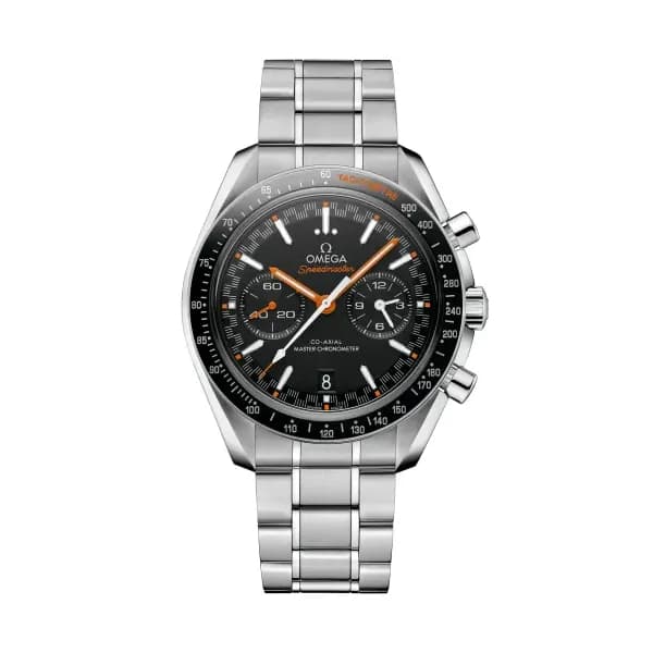 Omega Speedmaster 44,25 mm, acier sur acier