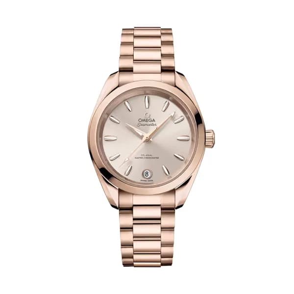 Omega Seamaster 34 mm, or Sedna™ sur or Sedna™