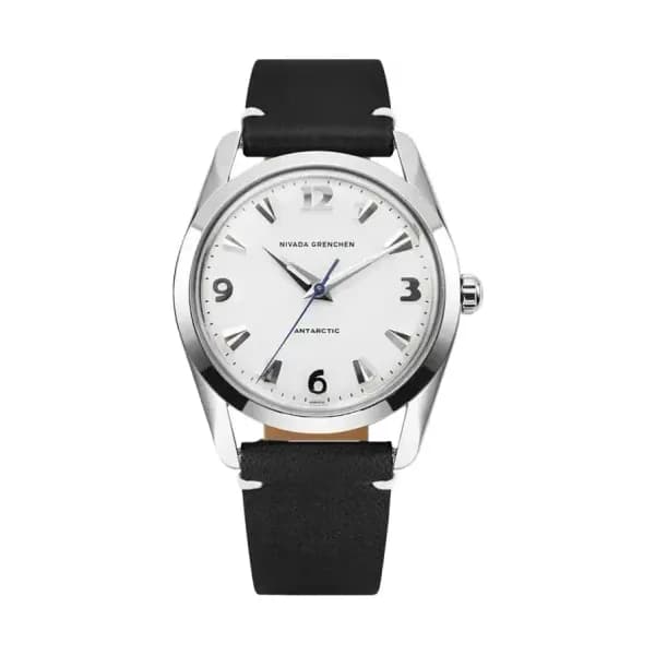 Nivada Grenchen Montre Antarctic 35mm White Luminova 35005M