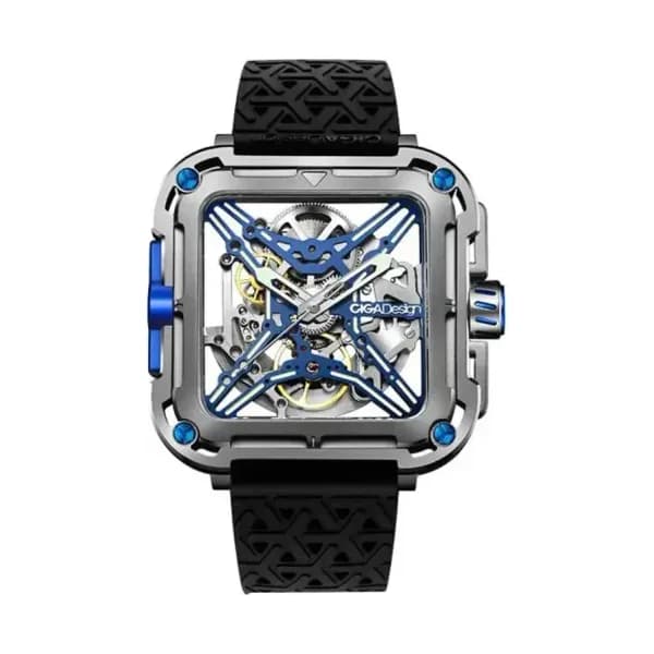 Ciga Design Montre Série X Gorilla Titanium Blue X021-TIBU-W25BK
