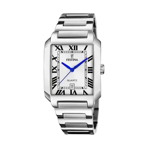 Festina Montre Festina Collection On the Square en Acier Argenté