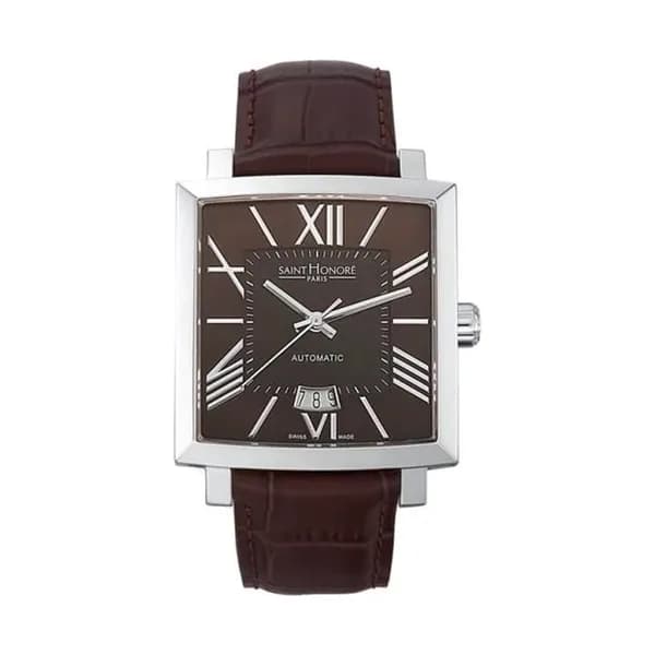 Saint Honoré Montre Automatique Saint-Honoré Orsay en Cuir Marron
