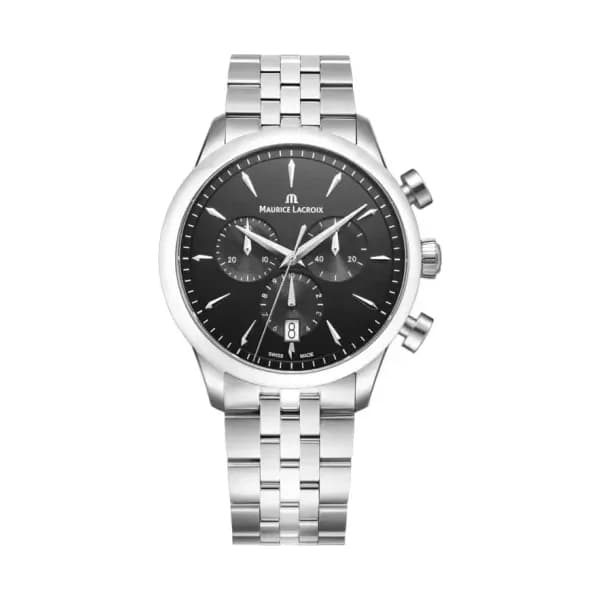 Maurice Lacroix Montre 1975 Quartz Chronograph Date 40mm 751038-SS002-330-1