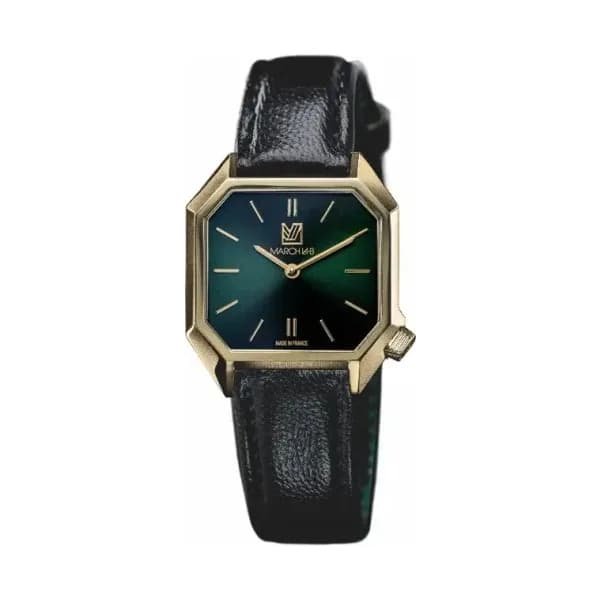 March LA.B Dandy Mansart Electrique - Emerald - Chevreau Noir