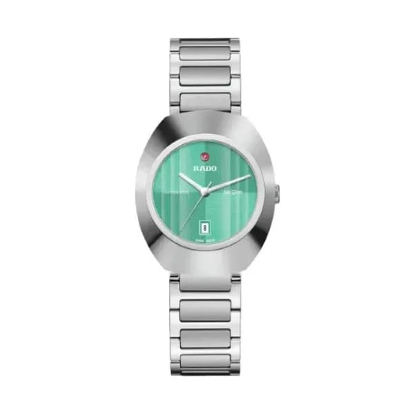 Rado Montre Rado DiaStar Original Cadran Turquoise