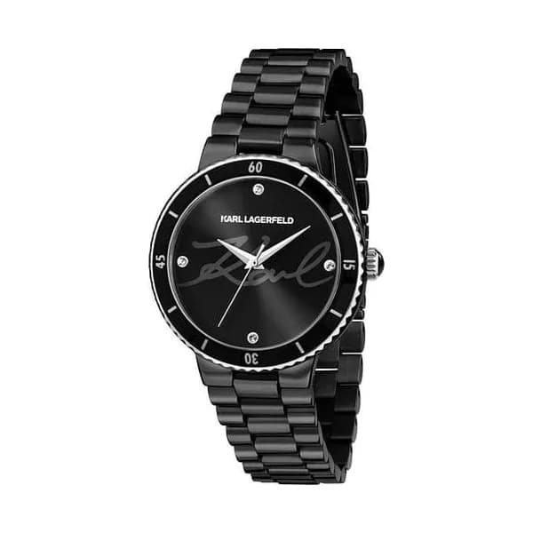 Karl Lagerfeld Montre Femme Karl lagerfeld Acier inoxydable Noir R0553104504