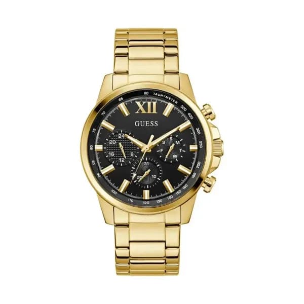 Guess Montre Guess Collection Walker en Acier et PVD Doré
