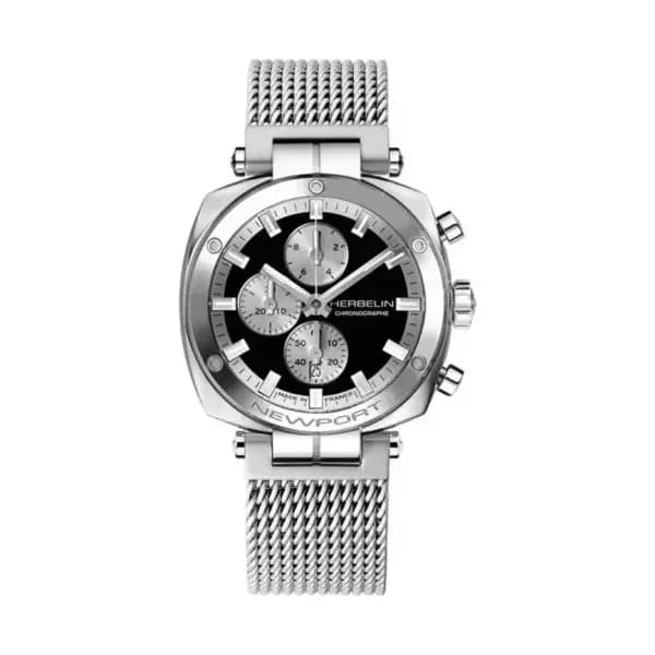 Michel Herbelin Montre Newport Heritage Chrono 35664AP24B