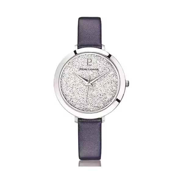 Pierre Lannier Montre Femme PIERRE LANNIER en Cuir Bleu Etanche