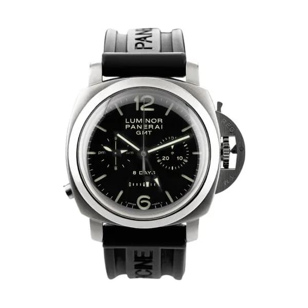 Panerai Montre Panerai Luminor 1950 Chrono Monopulsante 8 Days GMT PAM00275 mécanique 44 mm Full Set 2012