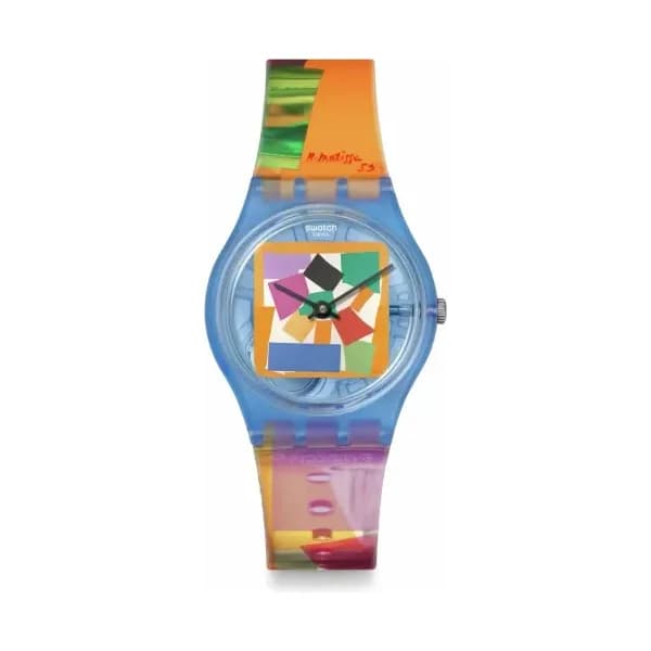Swatch Montre quartz Mixte Art Journey Bleu