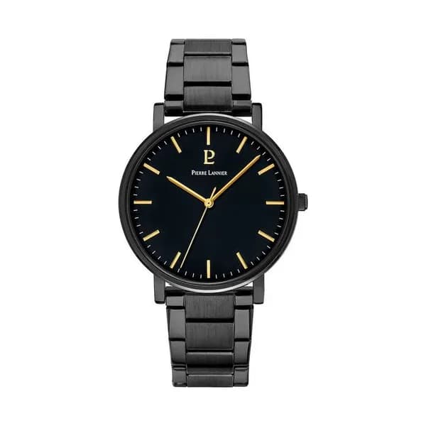 Pierre Lannier Montre Pierre Lannier Collection Essential en Acier et PVD Noir