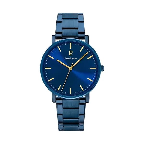 Pierre Lannier Montre Pierre Lannier Collection Essential en Acier et PVD Bleu