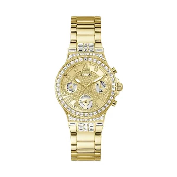 Guess Montre Analogique Femme Guess Acier Jaune GW0320L2