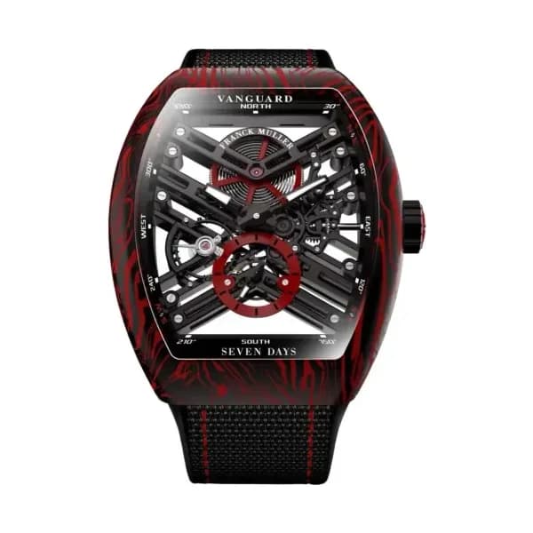 Franck Muller Vanguard Carbone Damas