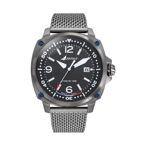 Patrouille de France Montre Rafale Solo Display PILOTE Acier Cadran noir 666036